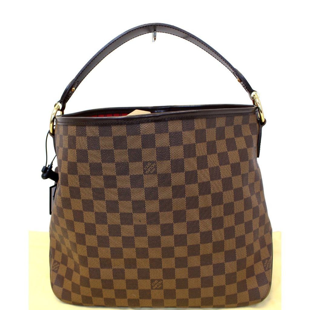 LOUIS VUITTON Delightful MM NM Damier Ebene Hobo Shoulder Bag