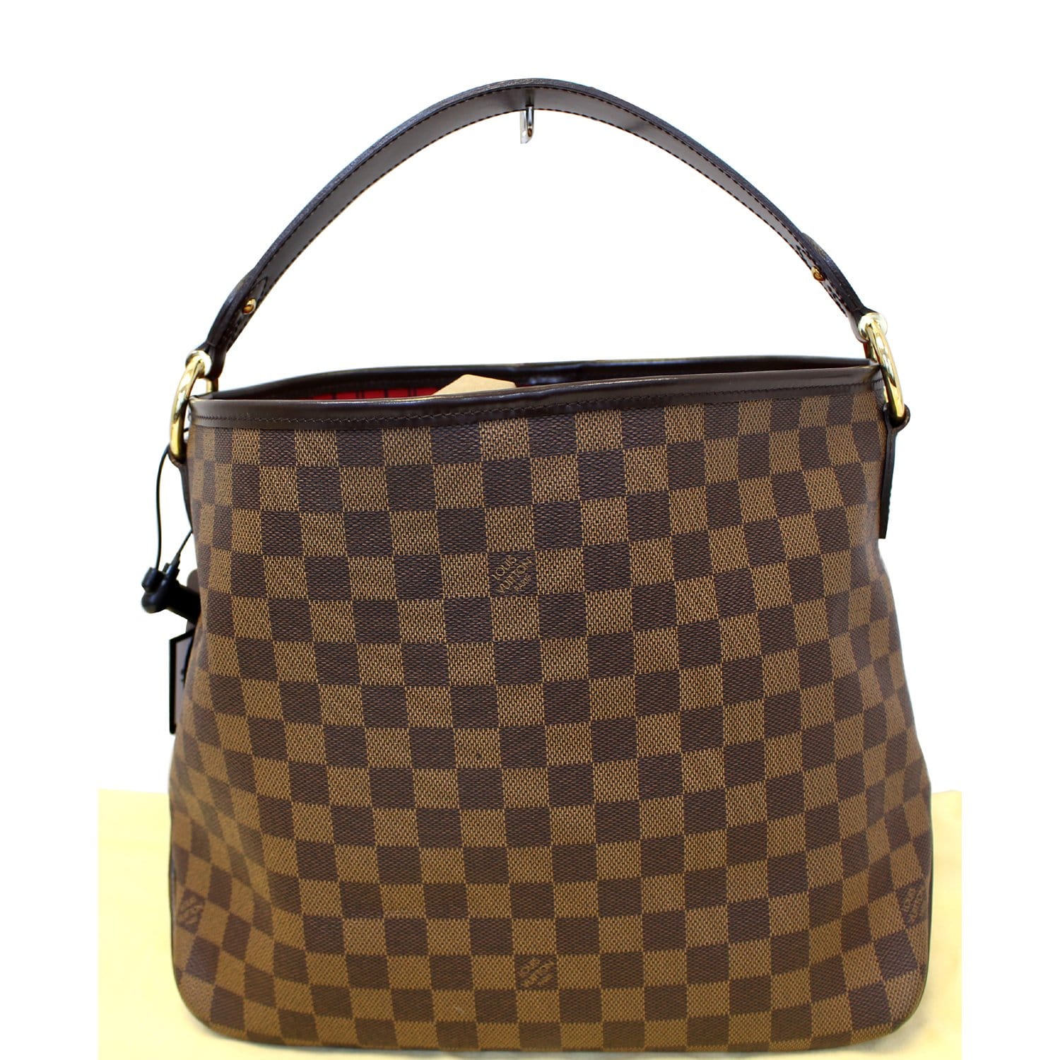 LOUIS VUITTON Delightful MM NM Damier Ebene Hobo Shoulder Bag