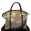GUCCI Dome Crystal Monogram Large Gucci Shoulder Handbag 339551