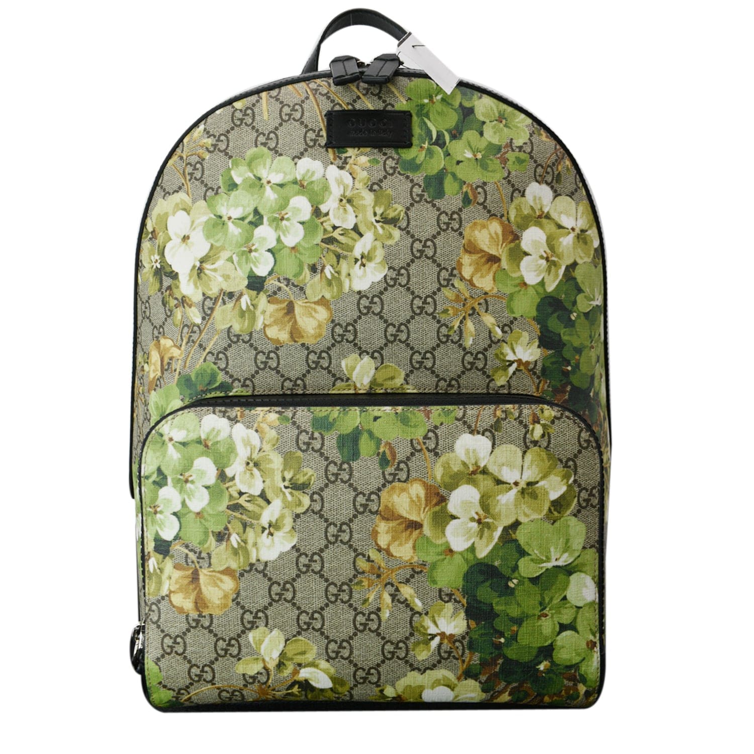 GUCCI Blooms Gucci Supreme Monogram Backpack Beige 406370