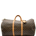 LOUIS VUITTON Keepall 60 Monogram Canvas Travel Bag Brown