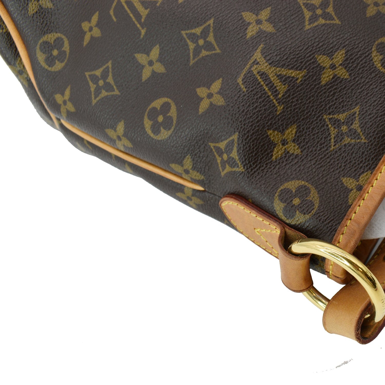 LOUIS VUITTON Delightful PM Monogram Canvas Shoulder Bag Brown