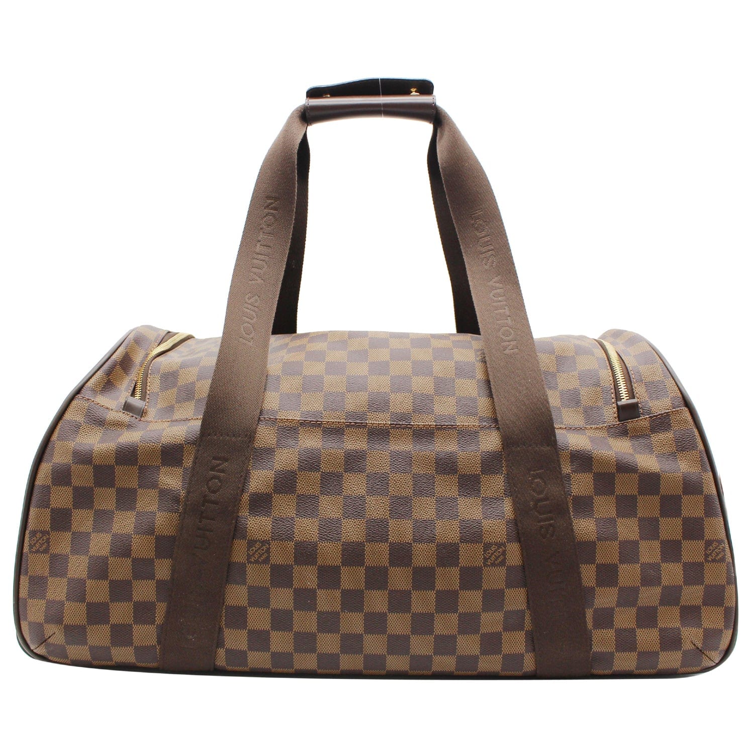 LOUIS VUITTON Neo Eole 55 Damier Ebene Rolling Travel Bag Brown