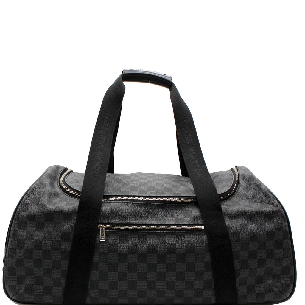 LOUIS VUITTON Neo Eole 55 Damier Graphite Rolling Travel Bag Black