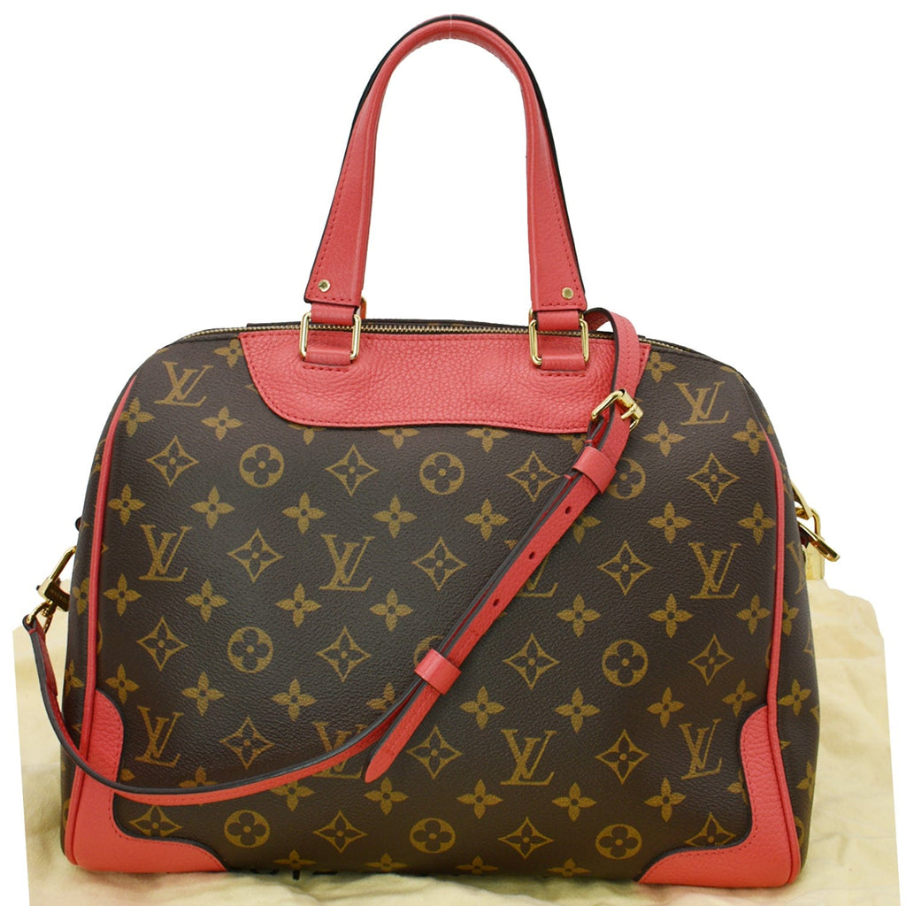 LOUIS VUITTON Retiro NM Monogram Canvas 2Way Shoulder Bag Red - 10% OFF