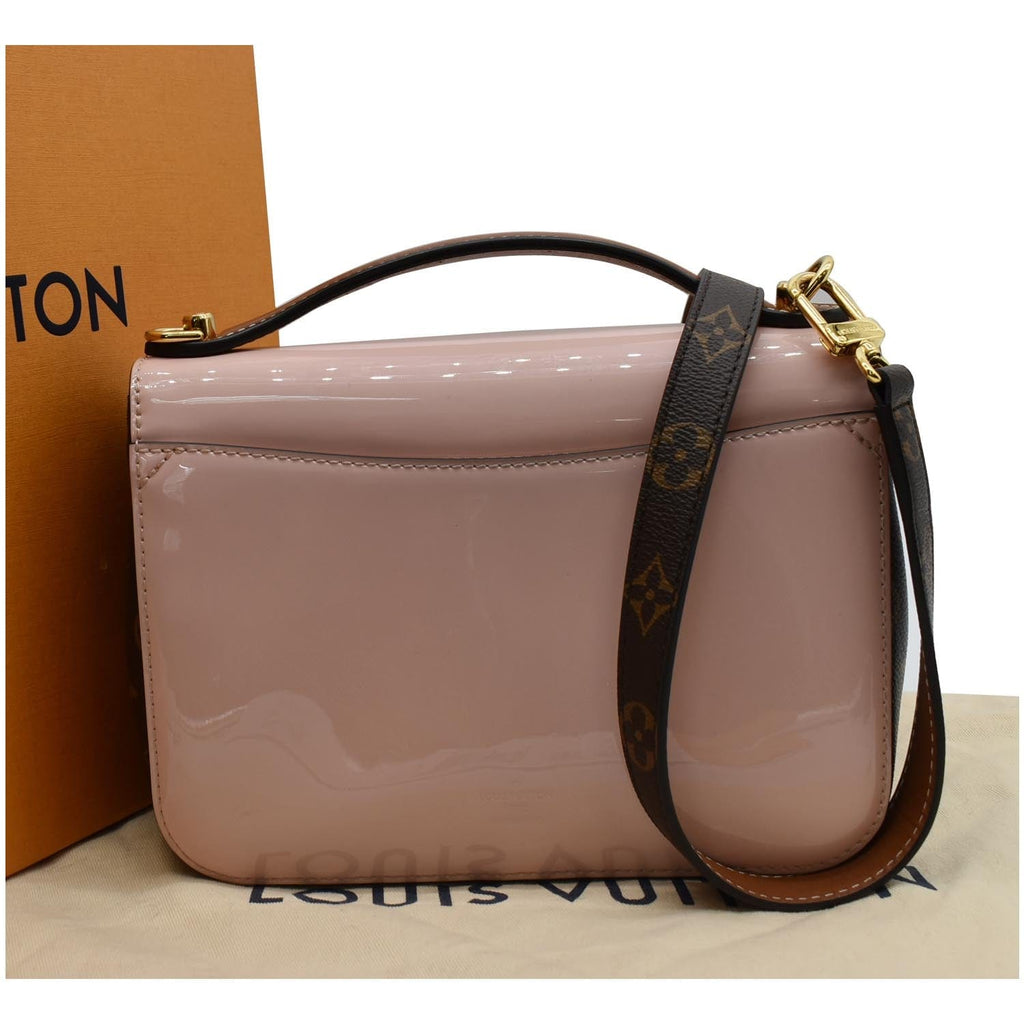 LOUIS VUITTON Cherrywood BB New 1:1 Rep Leather Shoulder Bag Rose Ballerine