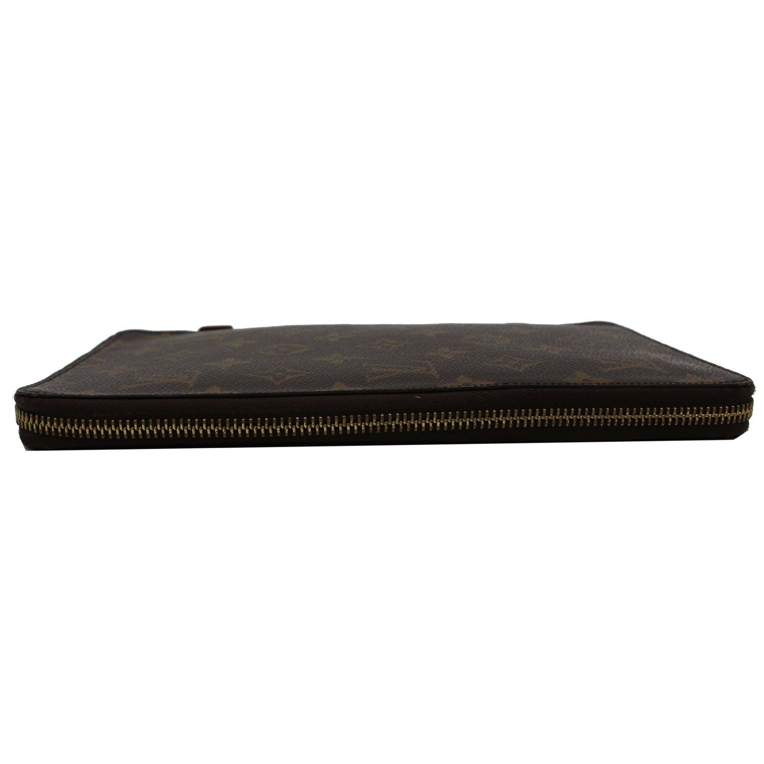 LOUIS VUITTON Zippy XL Monogram Canvas Organizer Wallet Brown