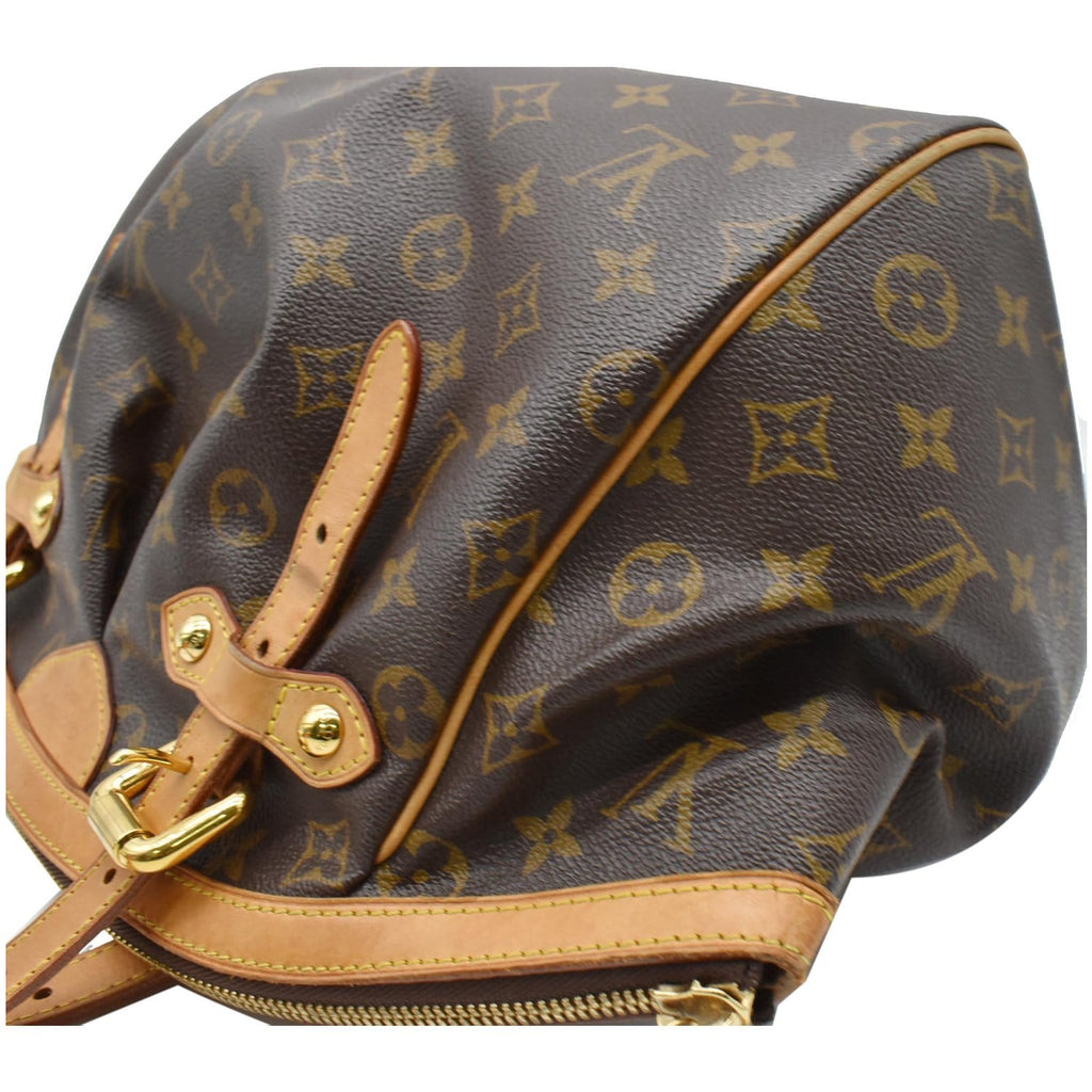 LOUIS VUITTON Tivoli GM Monogram Canvas Shoulder Bag Brown - Hot Deals