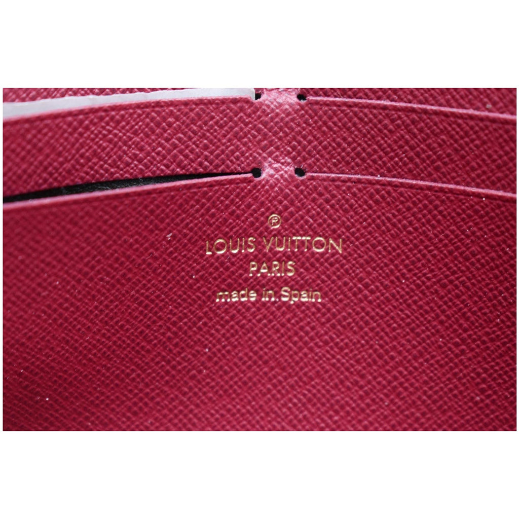 LOUIS VUITTON Monogram Canvas Sarah Wallet Brown