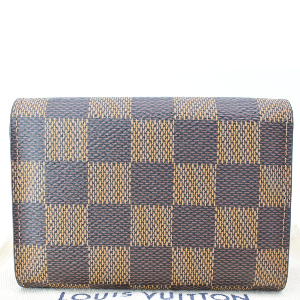 LOUIS VUITTON Rosalie Monogram Canvas Coin Wallet Rose Ballerine