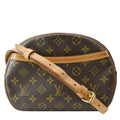 LOUIS VUITTON Blois  Monogram Canvas Crossbody Bag Brown