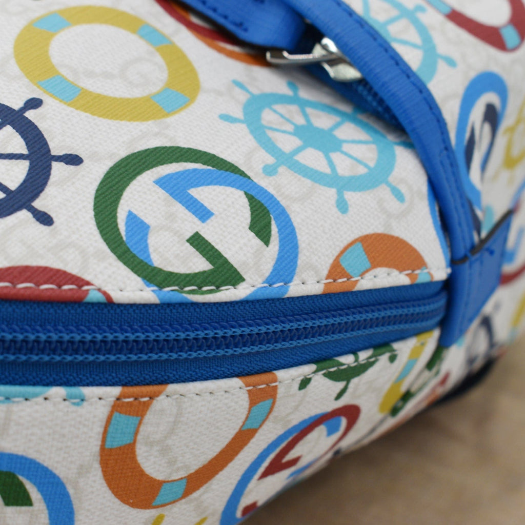 GUCCI Children's Printed Gucci Coated Canvas Backpack Multicolor 271327