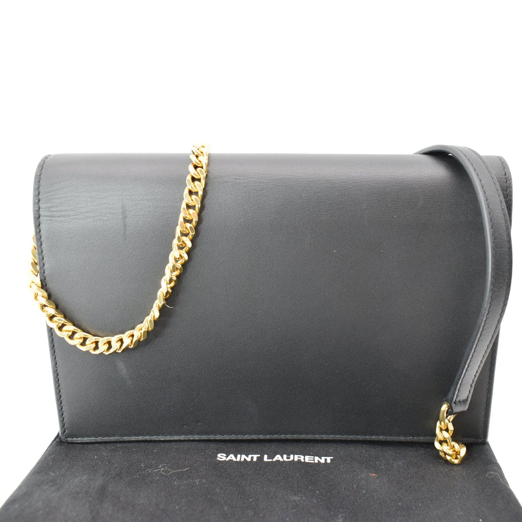 YVES SAINT LAURENT Kate Tassel Leather Crossbody Bag Black