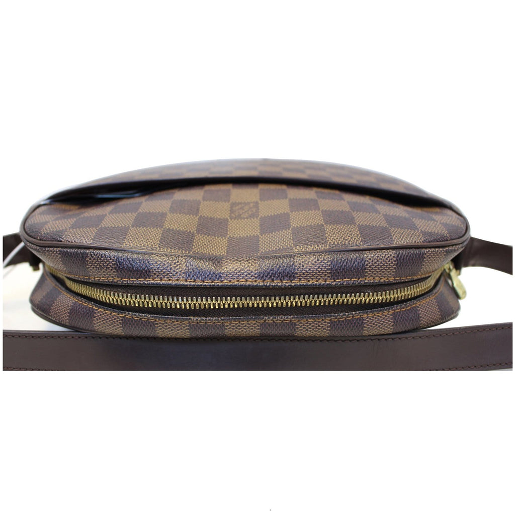 LOUIS VUITTON Ipanema GM  Damier Ebene Crossbody Bag Brown