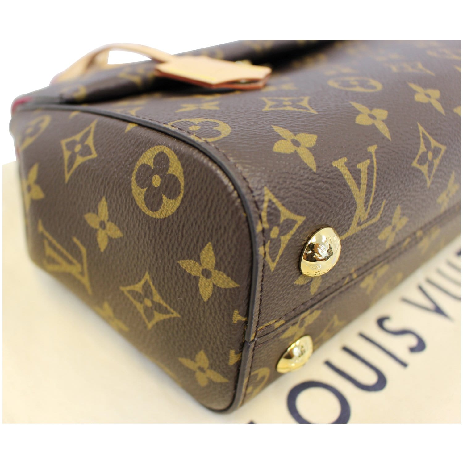 LOUIS VUITTON Cluny BB Monogram Canvas Shoulder Crossbody Bag