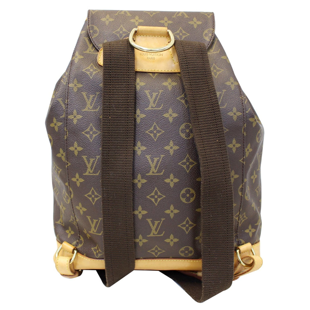 LOUIS VUITTON Montsouris GM Monogram Canvas Backpack Bag