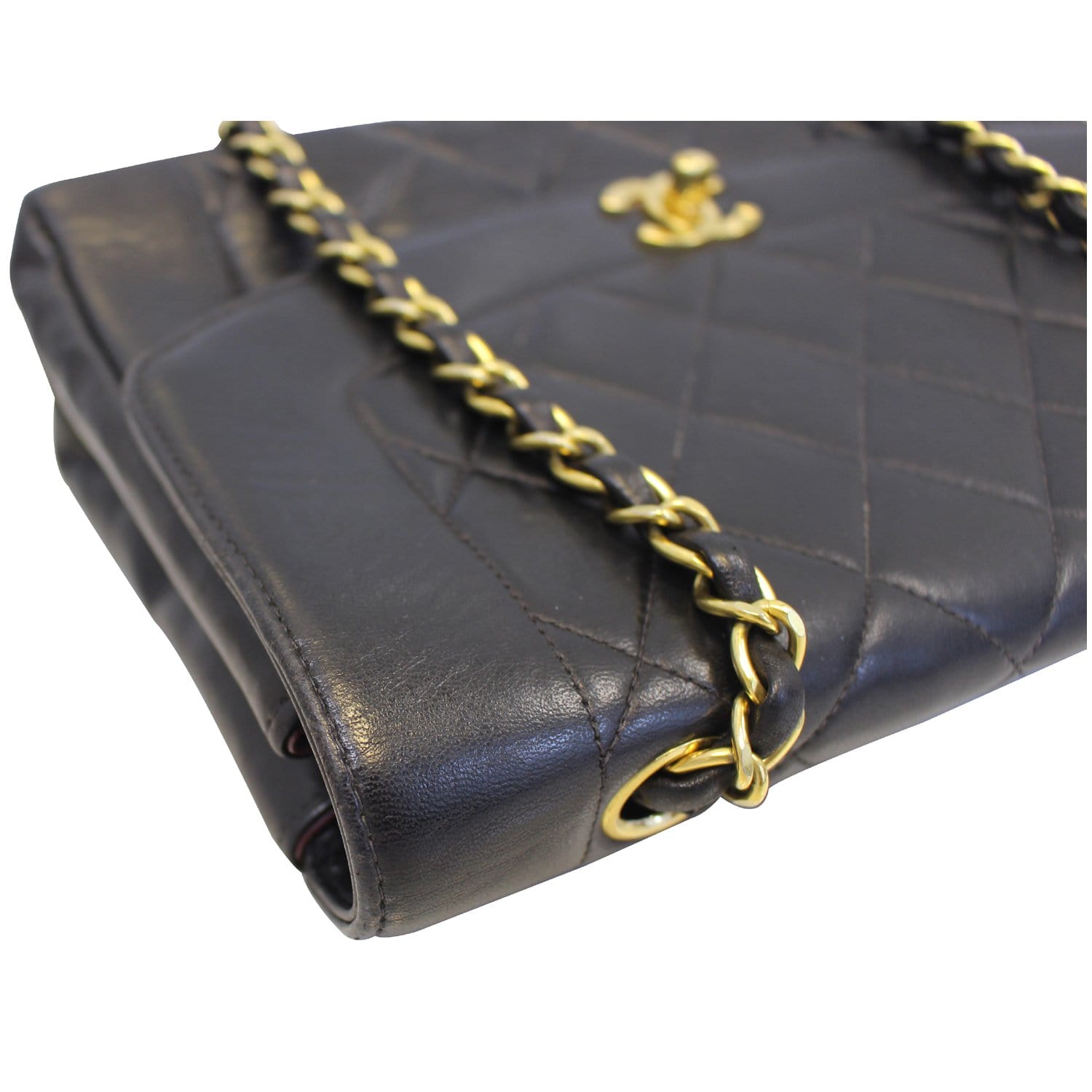 Chanel Diana Classic Flap Quilted Leather Crossbody Bag