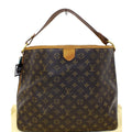 LOUIS VUITTON Delightful MM Monogram Canvas Tote Shoulder Bag