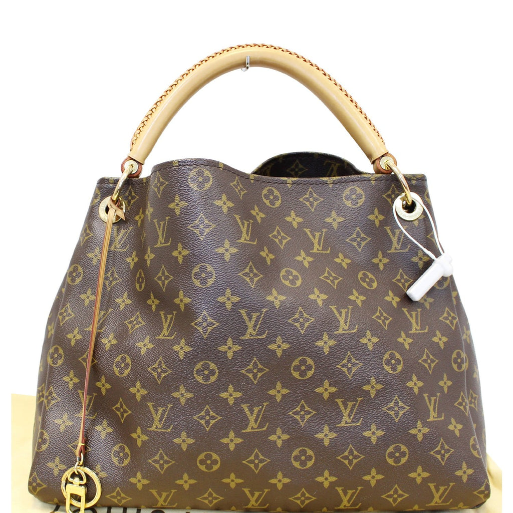 LOUIS VUITTON Artsy MM Monogram Canvas Hobo Shoulder Bag