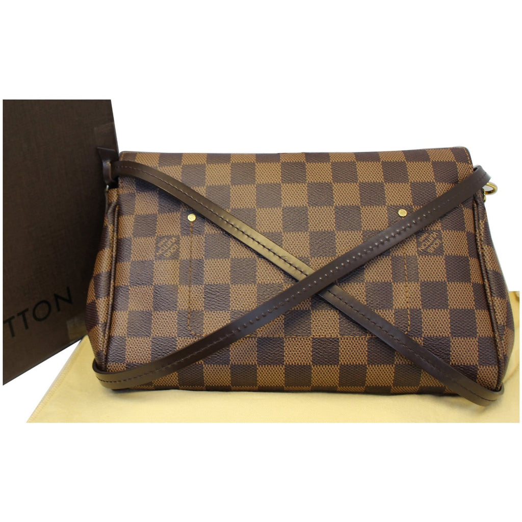LOUIS VUITTON Favorite MM Damier Ebene Crossbody Bag