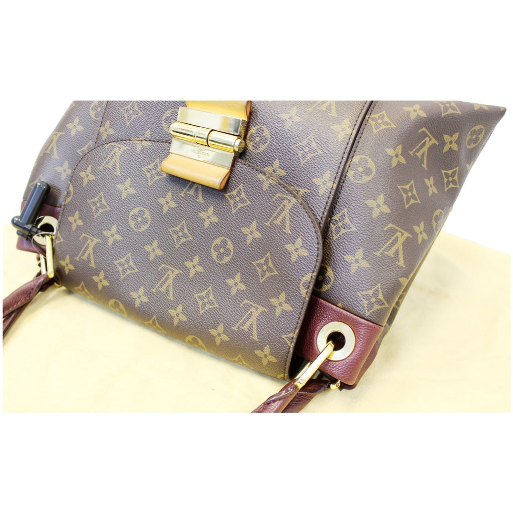 LOUIS VUITTON Olympe Monogram Canvas Satchel Shoulder Bag