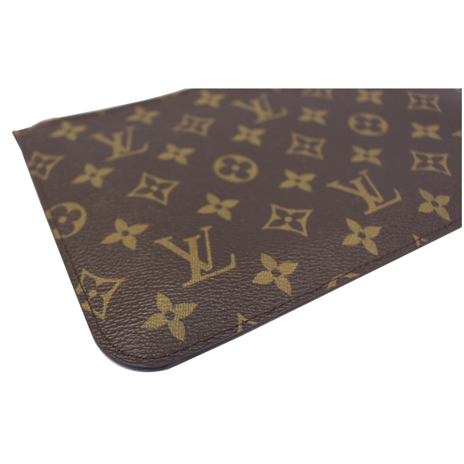 LOUIS VUITTON Pochette Wristlet Pouch Monogram Canvas Neverfull
