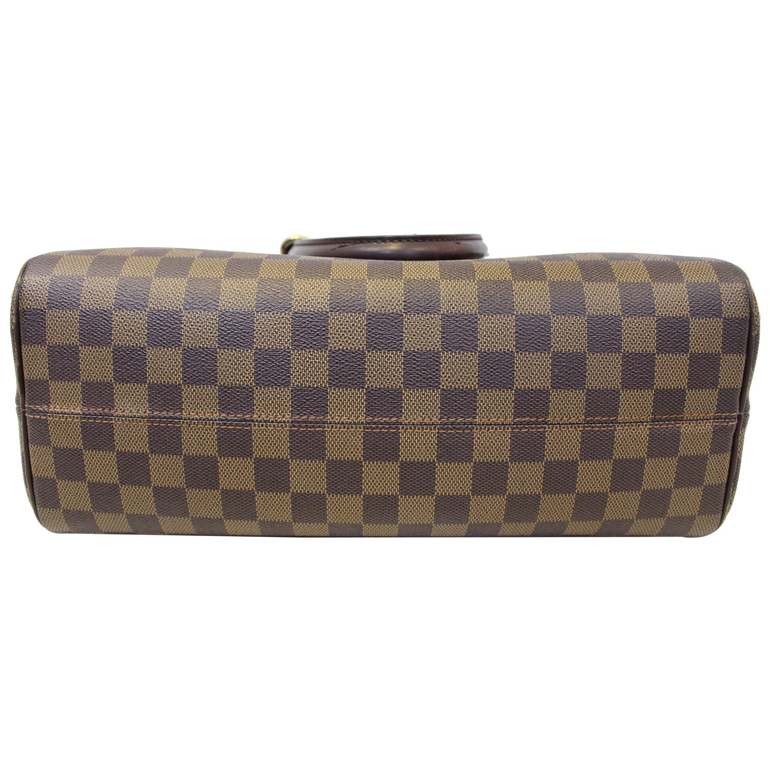 LOUIS VUITTON Nolita Damier Ebene Satchel Bag Brown