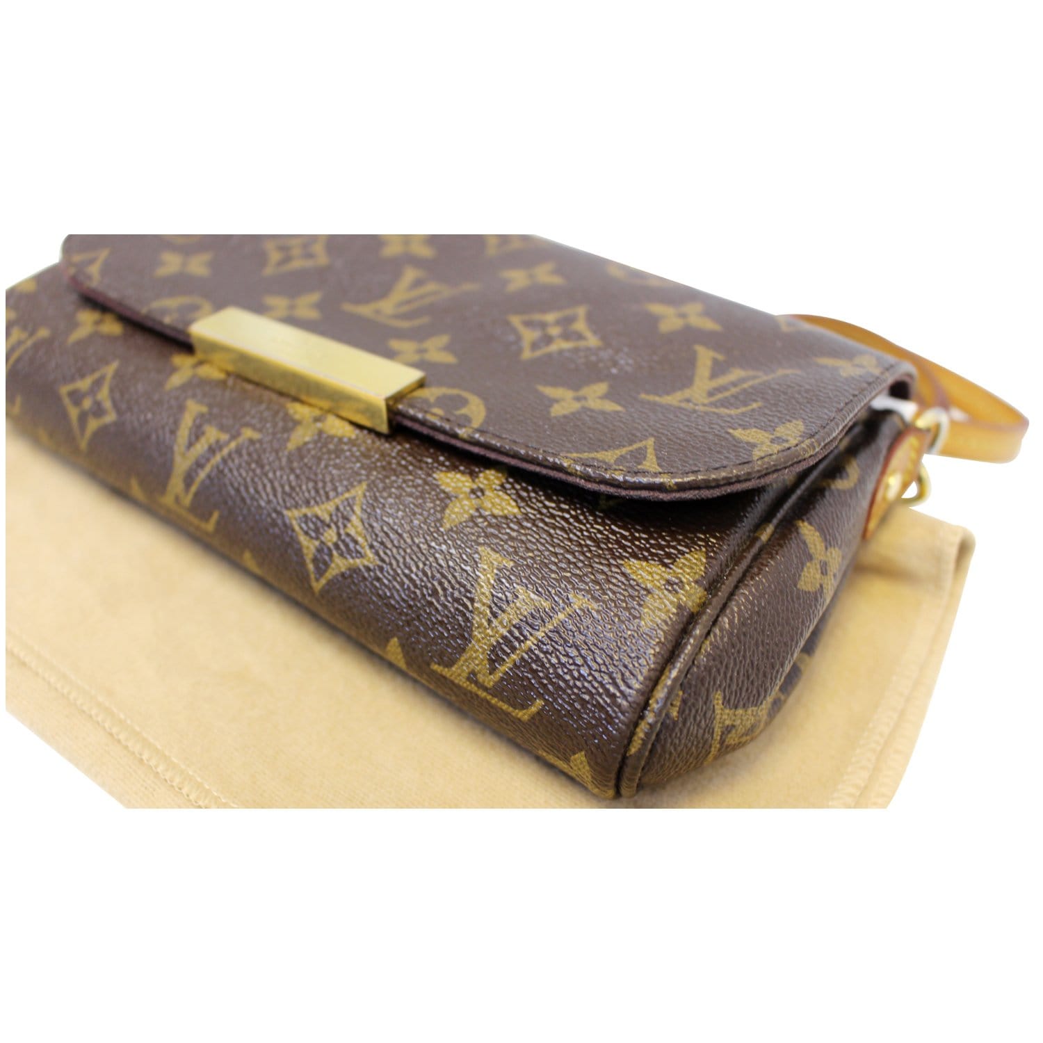 LOUIS VUITTON Favorite PM Monogram Canvas Crossbody Bag
