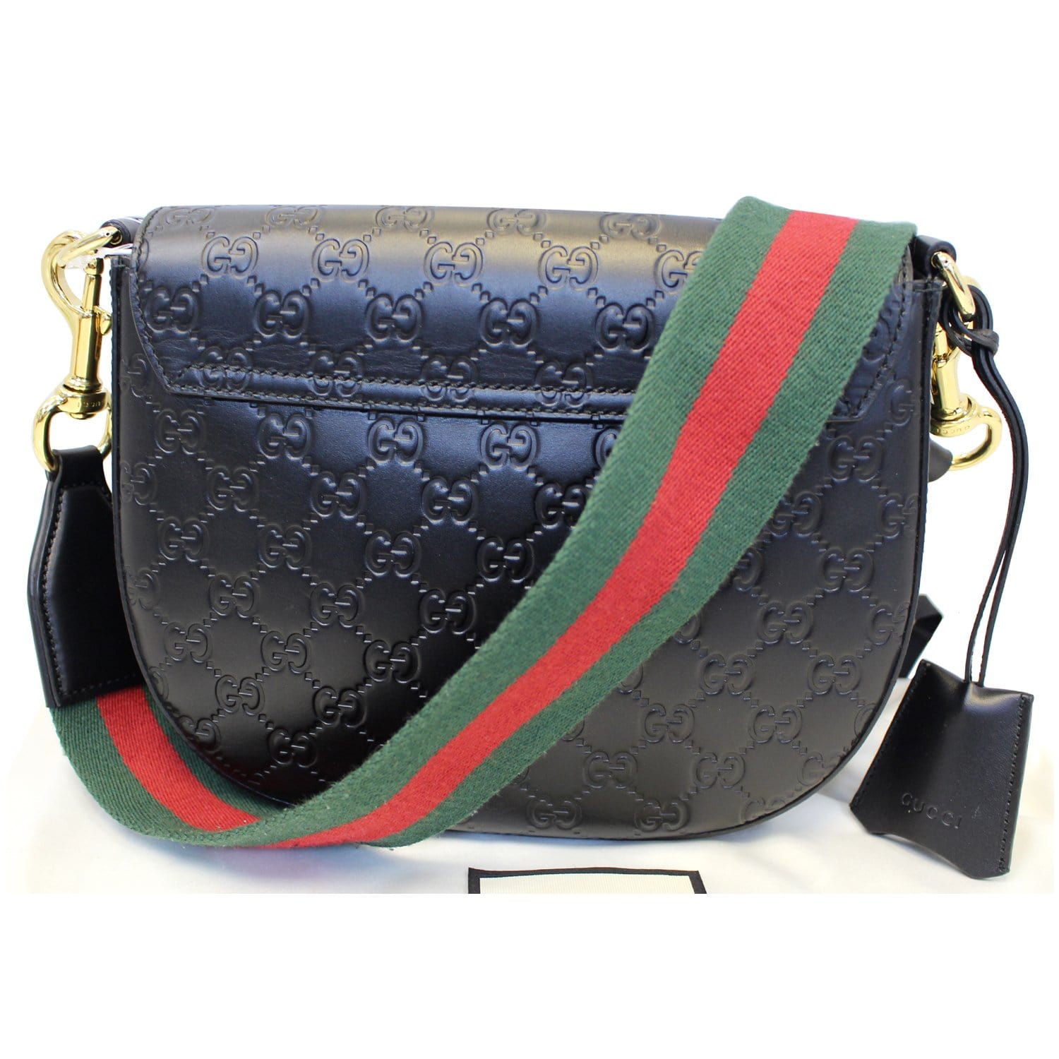 GUCCI Padlock Gucci Guccissima Signature Leather Shoulder Bag 453189