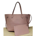 LOUIS VUITTON Neverfull MM Epi Leather Tote Shoulder Bag Pink