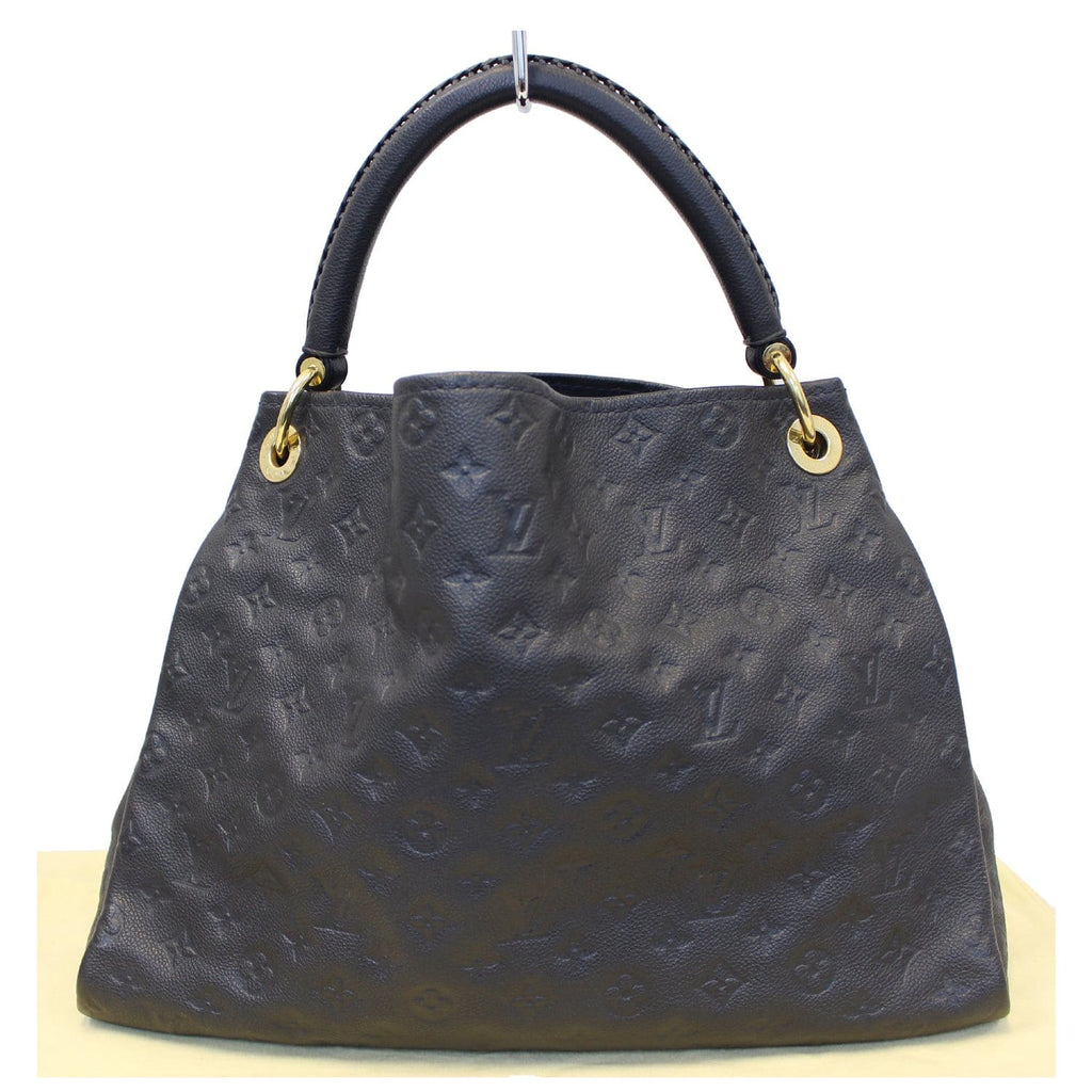 Louis Vuitton Artsy MM Empreinte Blue Infini Monogram Shoulder Bag