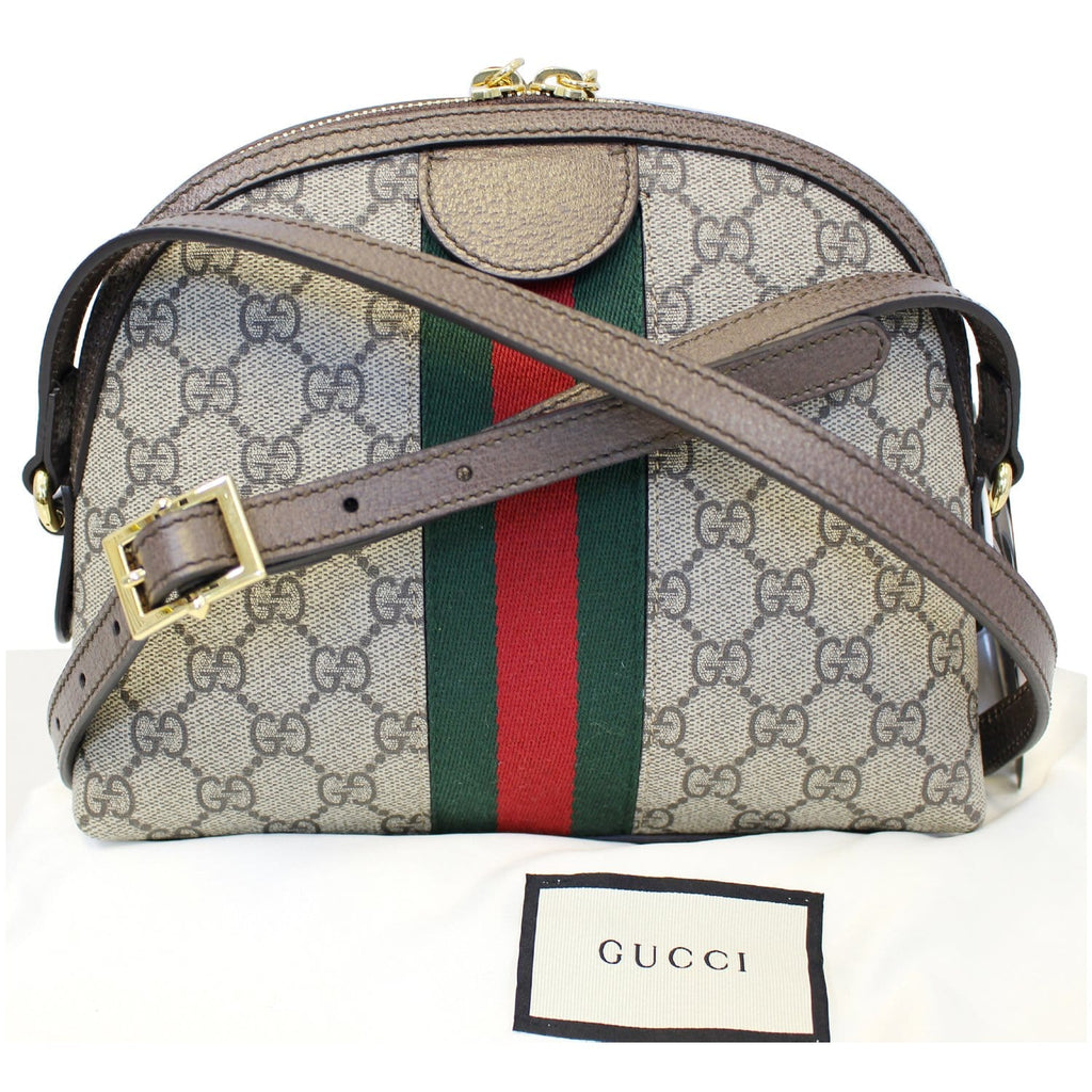 GUCCI Ophidia Gucci Supreme Monogram Web Shoulder Crossbody Bag