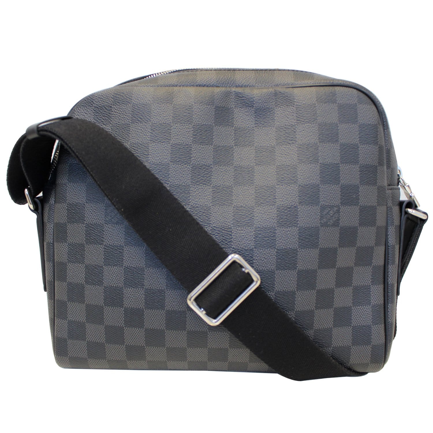 LOUIS VUITTON Dayton Reporter PM Damier Graphite Shoulder Bag