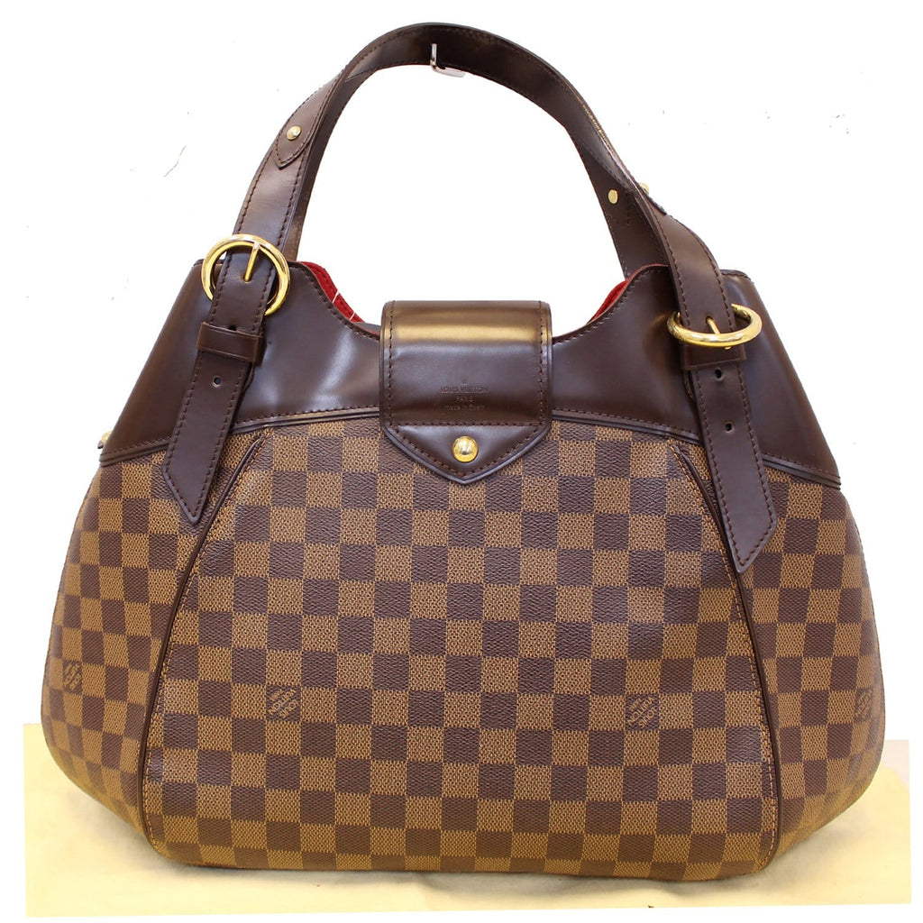 LOUIS VUITTON Sistina GM Damier Ebene Shoulder Handbag