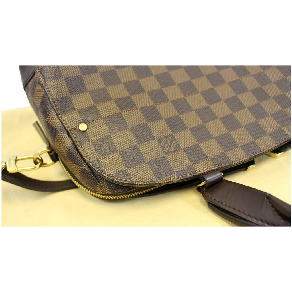 LOUIS VUITTON Kensington Bowling Damier Ebene Shoulder Handbag