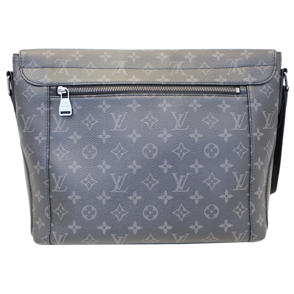 LOUIS VUITTON Explorer MM Monogram Eclipse Messenger Crossbody Bag