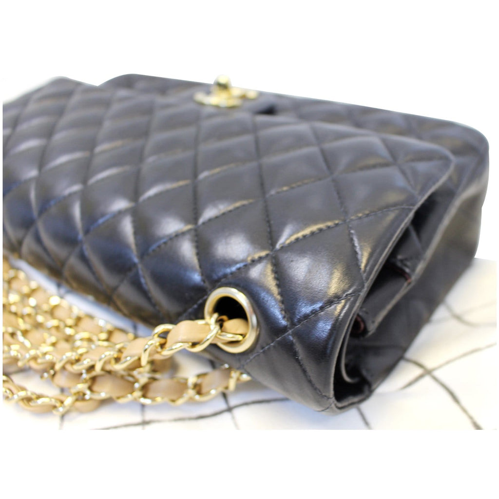 Chanel Classic Jumbo Quilted  Leather Double Flap Shoulder Bag