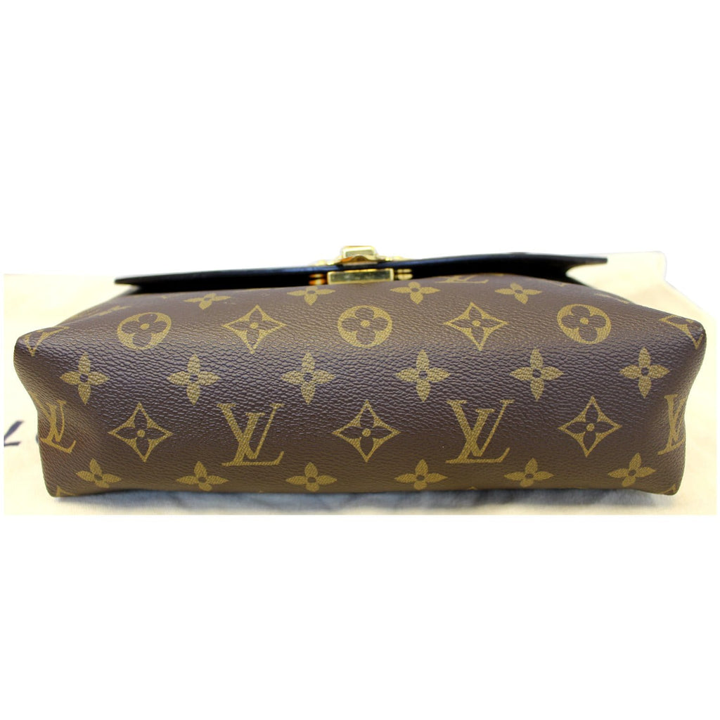LOUIS VUITTON Saint Placide Monogram Canvas Shoulder Crossbody Bag Cerise