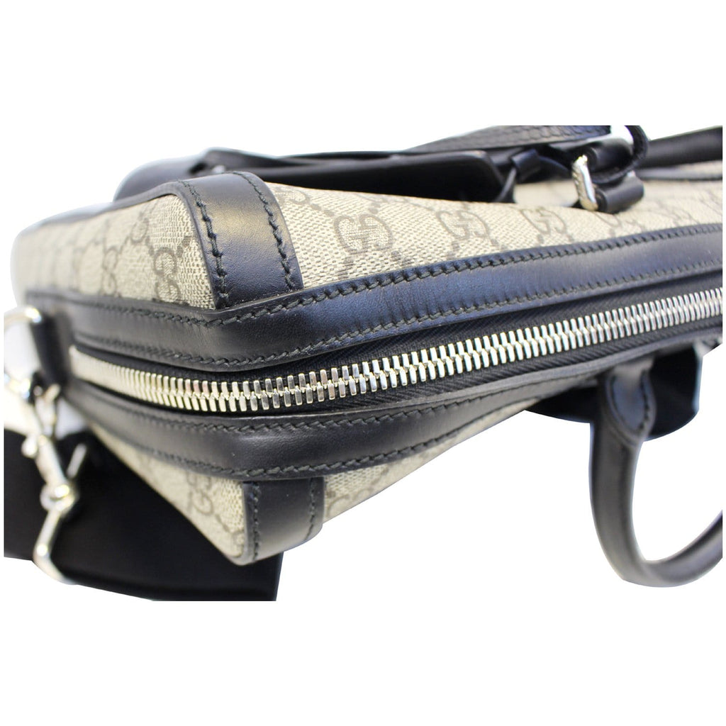 GUCCI Eden Gucci Supreme Coated Canvas Briefcase Bag 406384