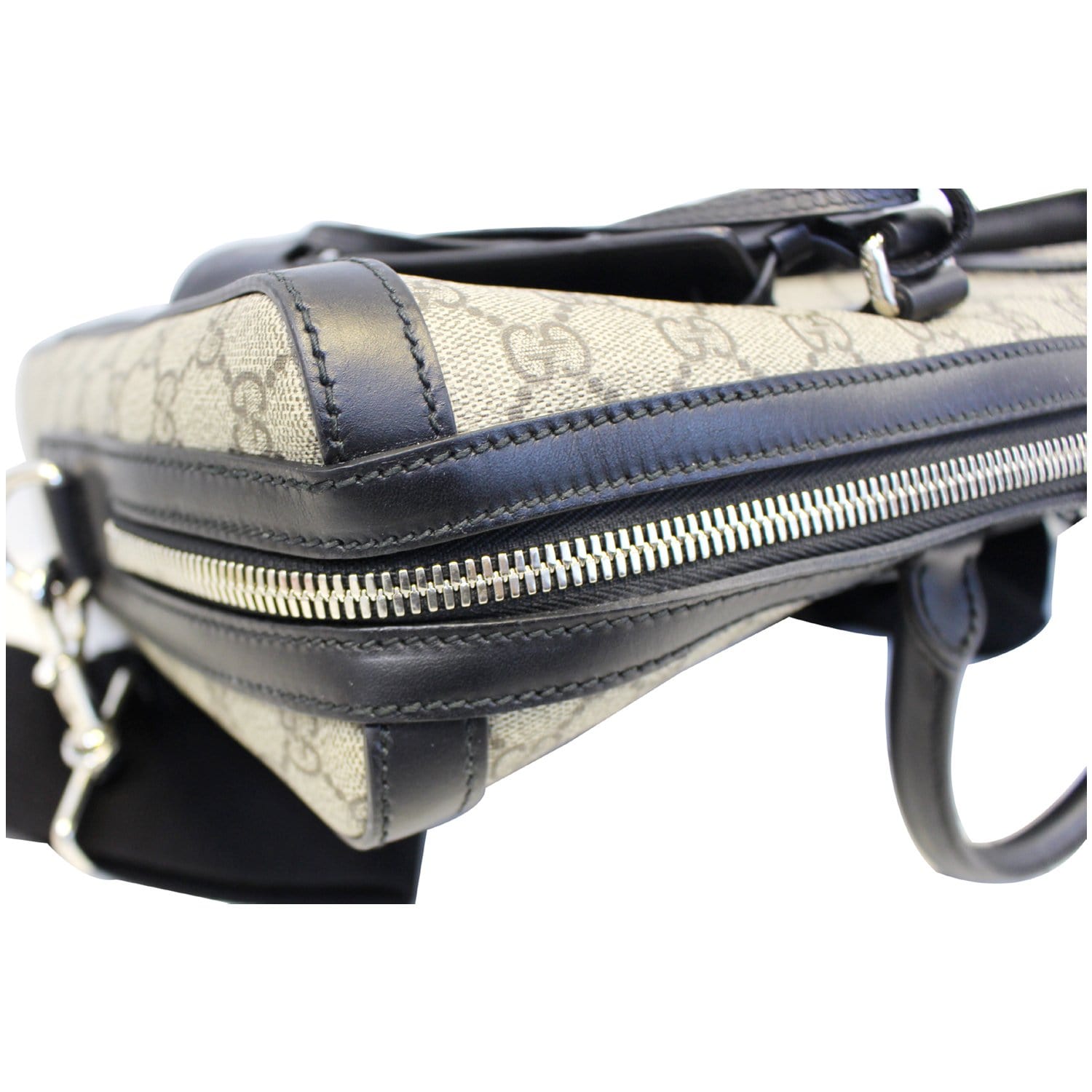 GUCCI Eden Gucci Supreme Coated Canvas Briefcase Bag 406384