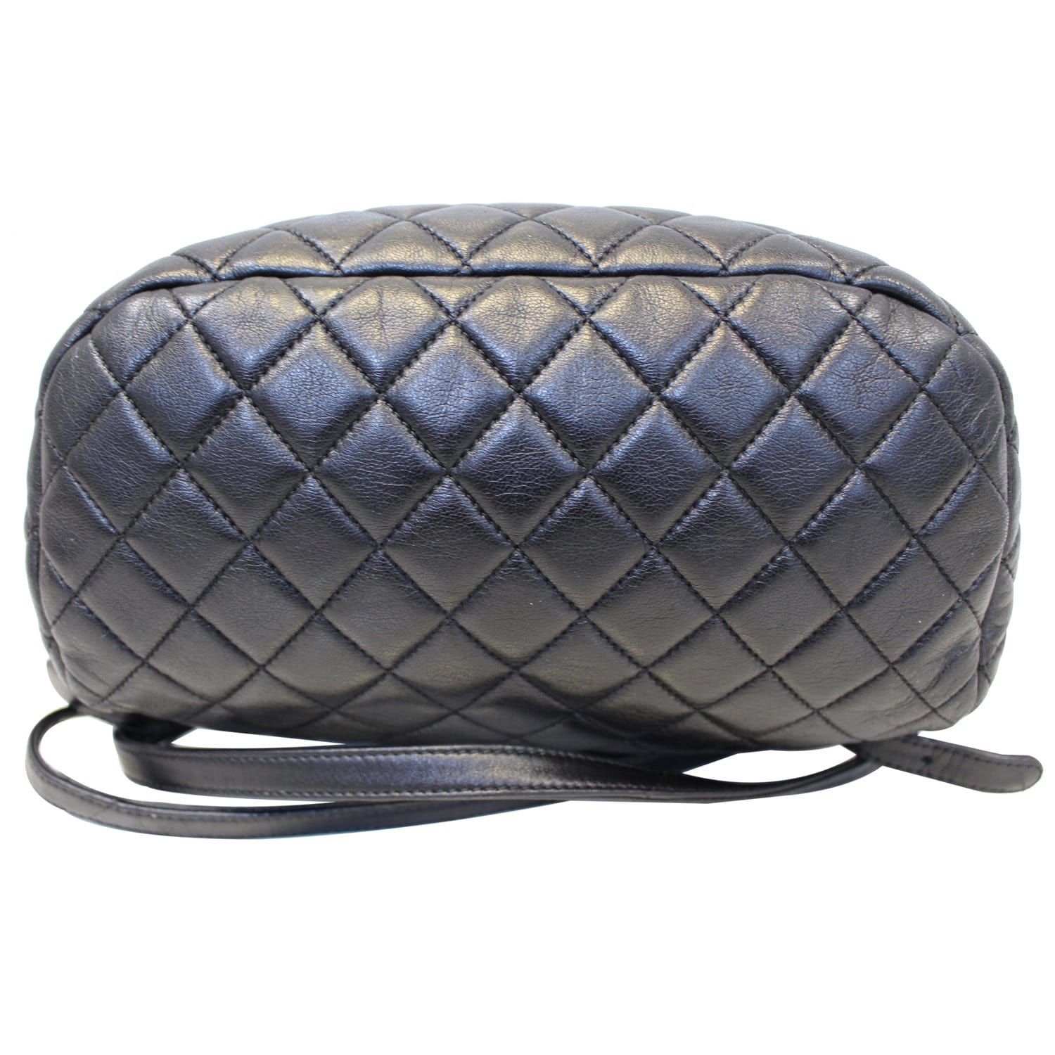 Chanel Urban Spirit  Leather Backpack Bag Black