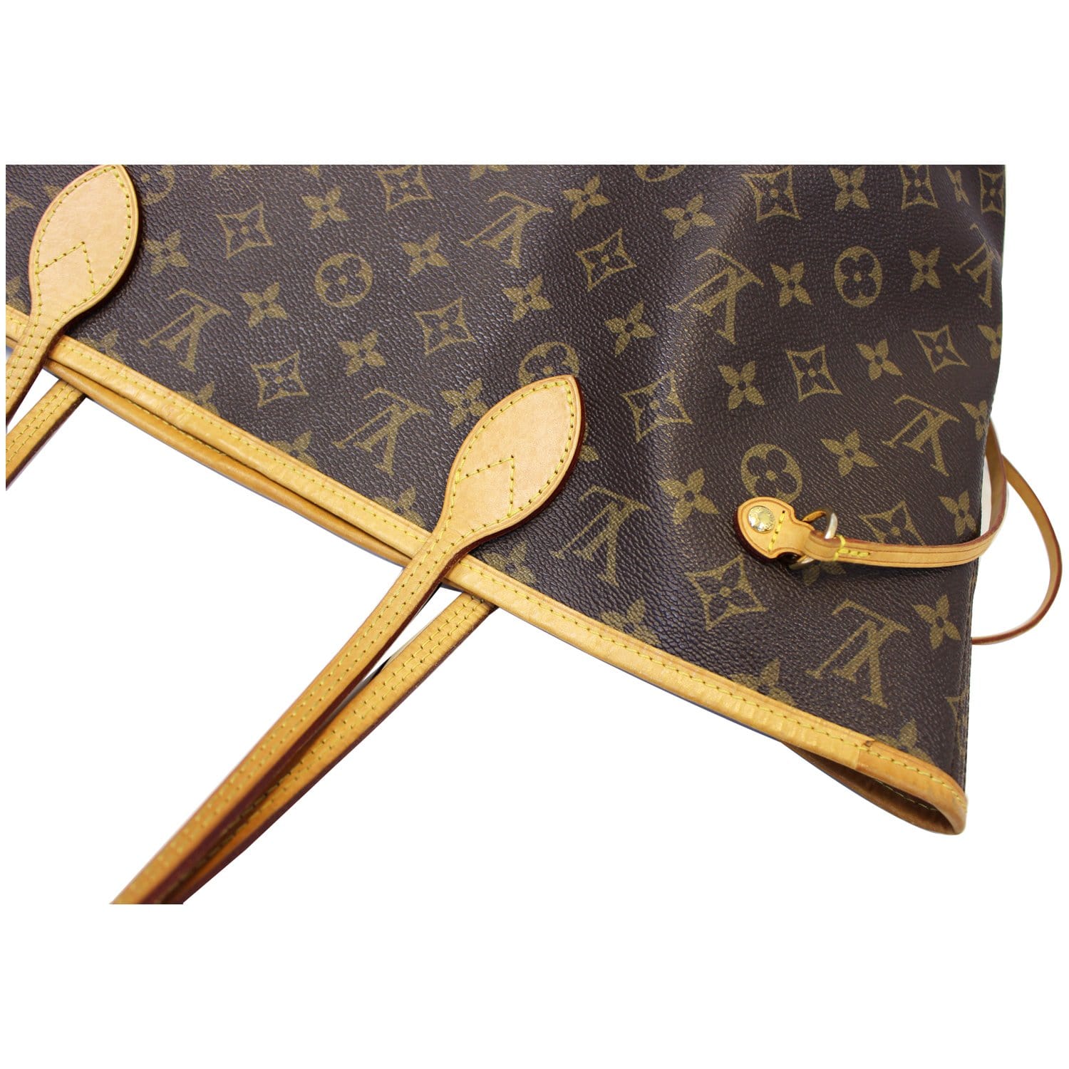 LOUIS VUITTON Monogram Canvas Neverfull MM Brown Tote Bag
