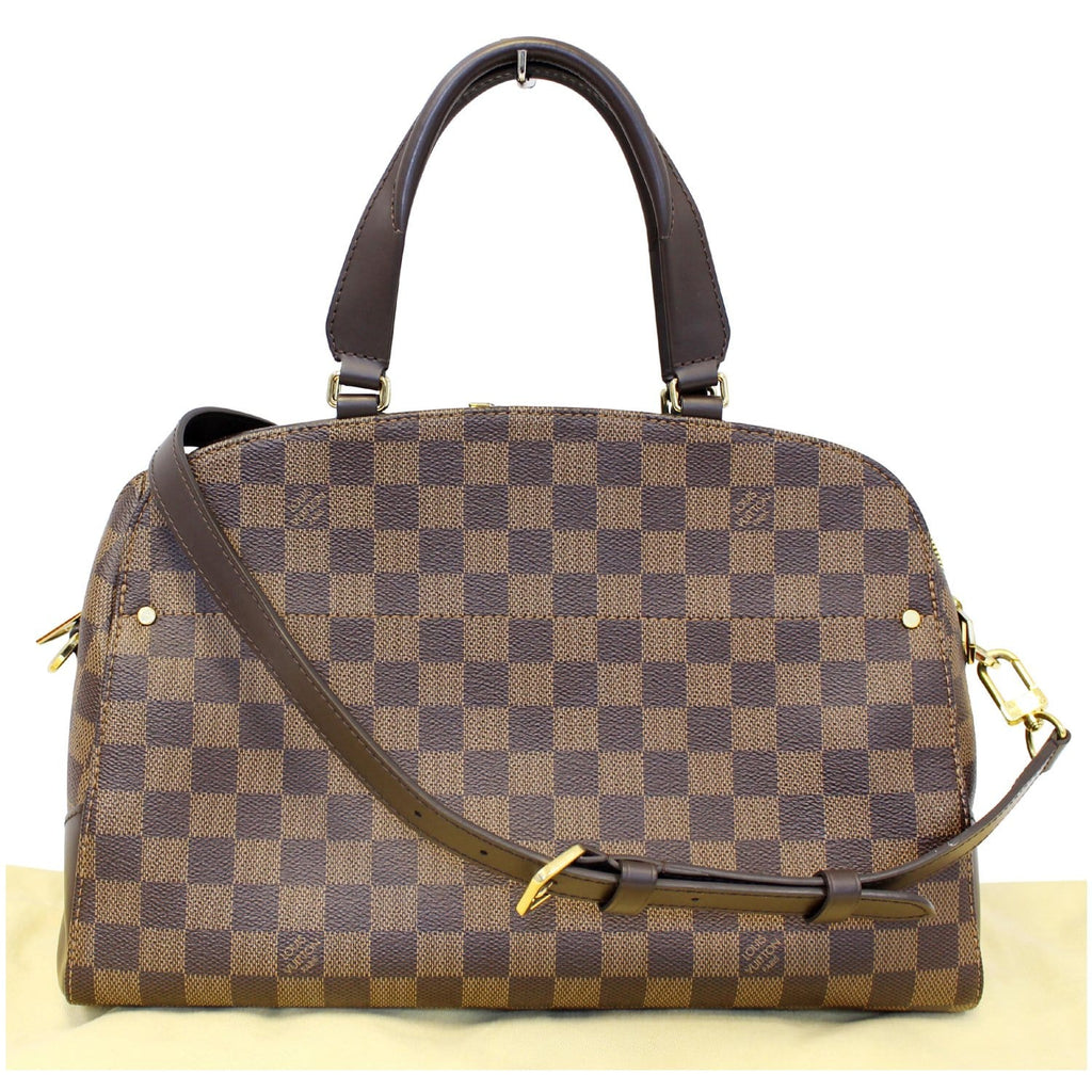 LOUIS VUITTON Kensington Bowling Damier Ebene Shoulder Handbag