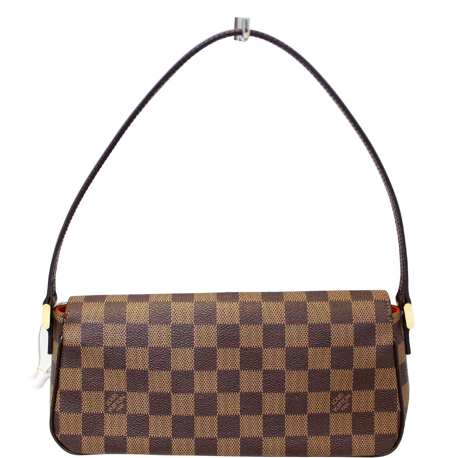 LOUIS VUITTON Recoleta Damier Ebene Shoulder Handbag