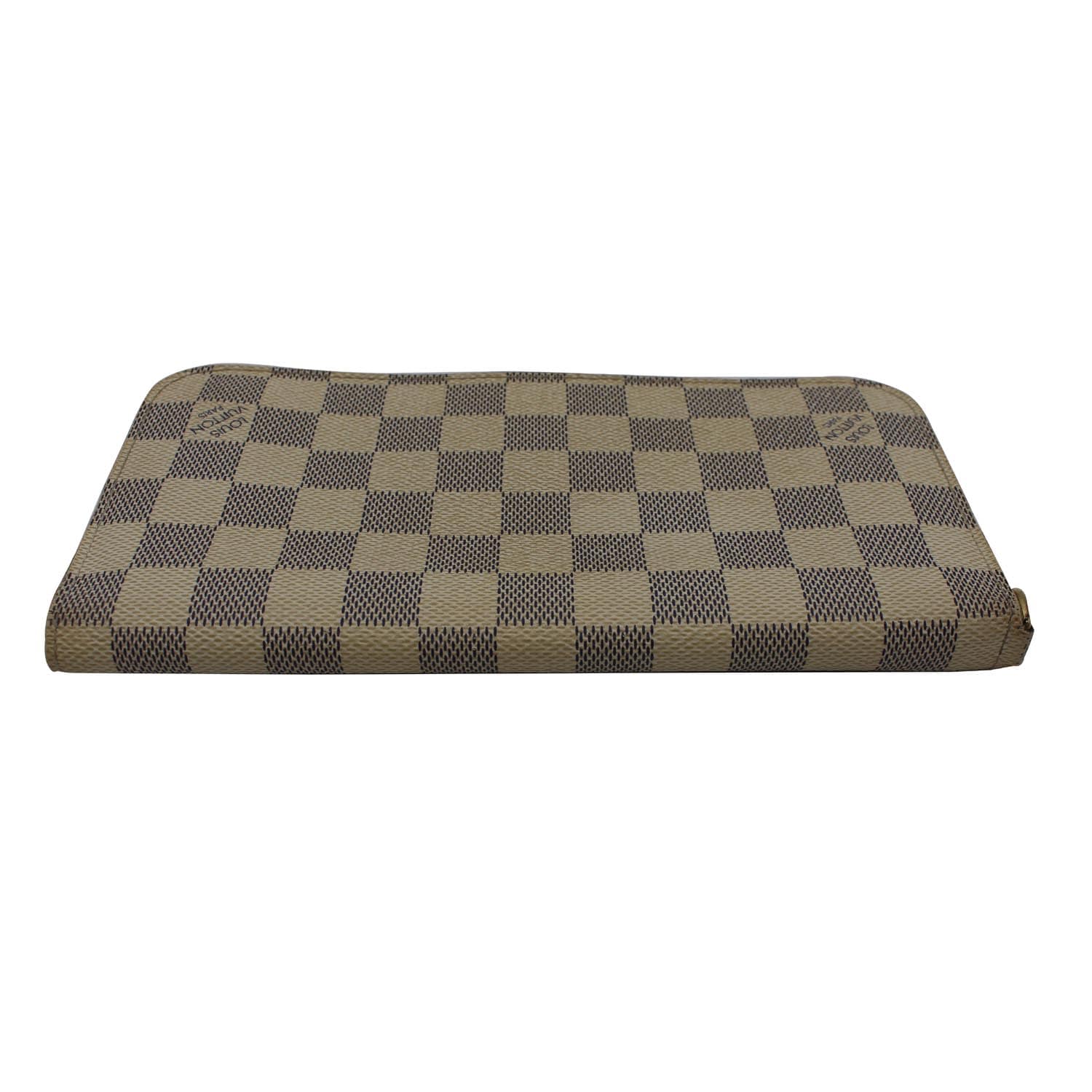 LOUIS VUITTON Insolite Damier Azur Wallet White