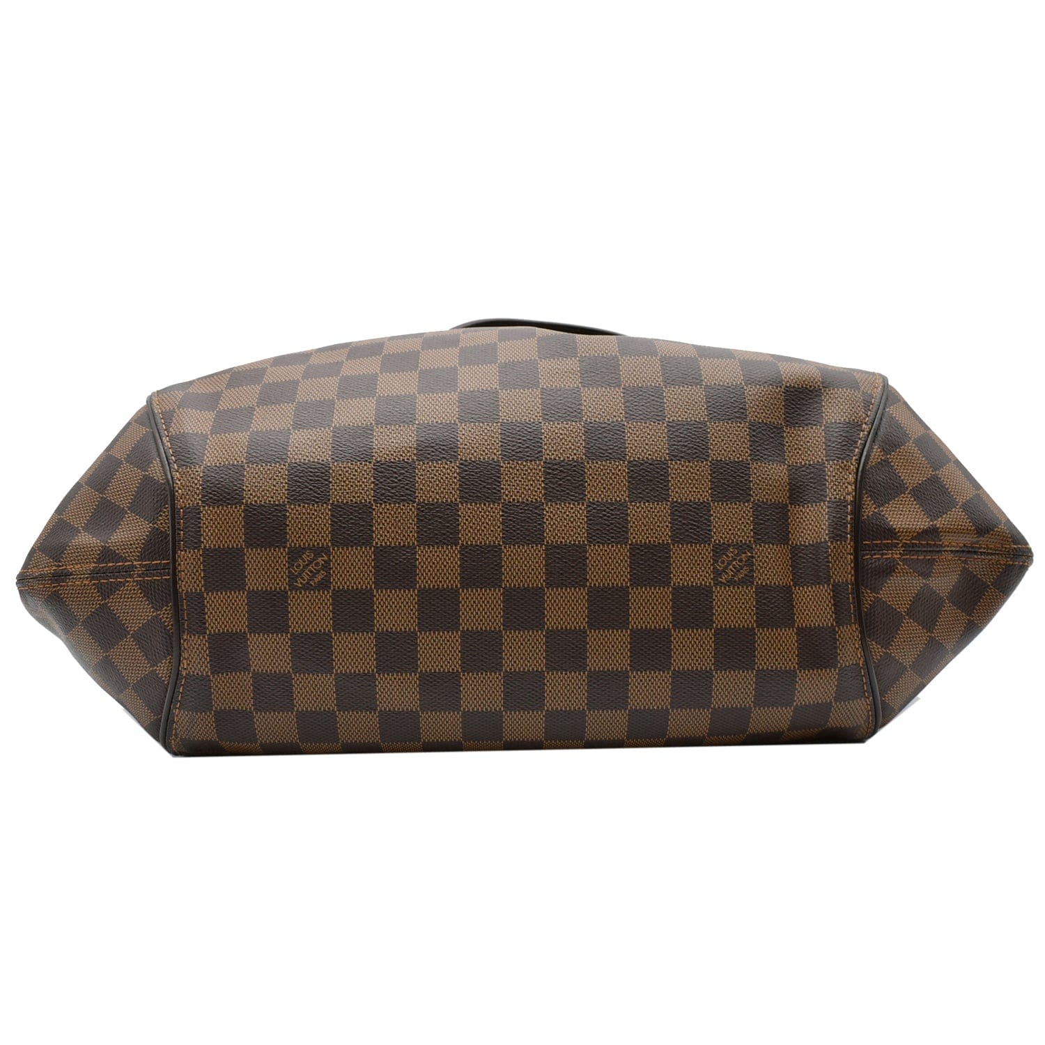 LOUIS VUITTON Sistina GM Damier Ebene Shoulder Bag Brown