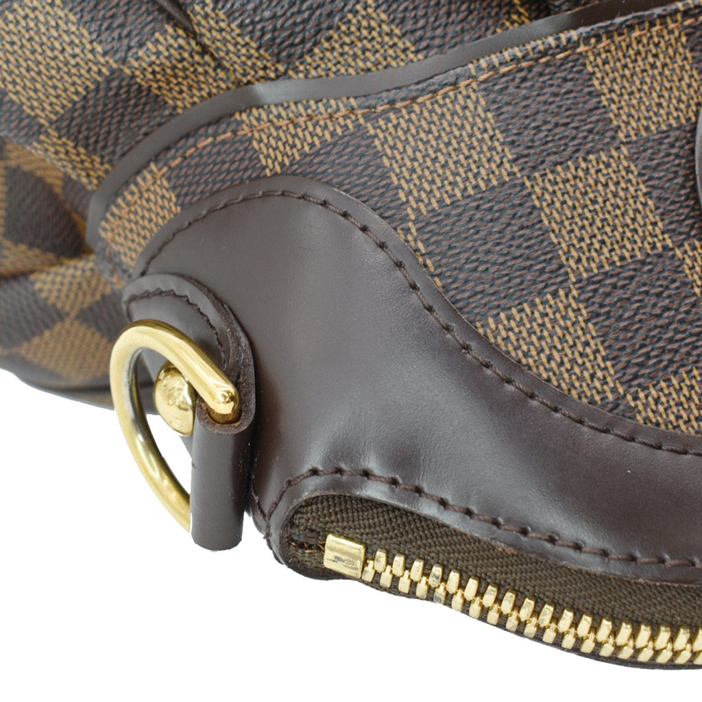 LOUIS VUITTON Trevi PM Damier Ebene Satchel Bag Brown - New Year Deals