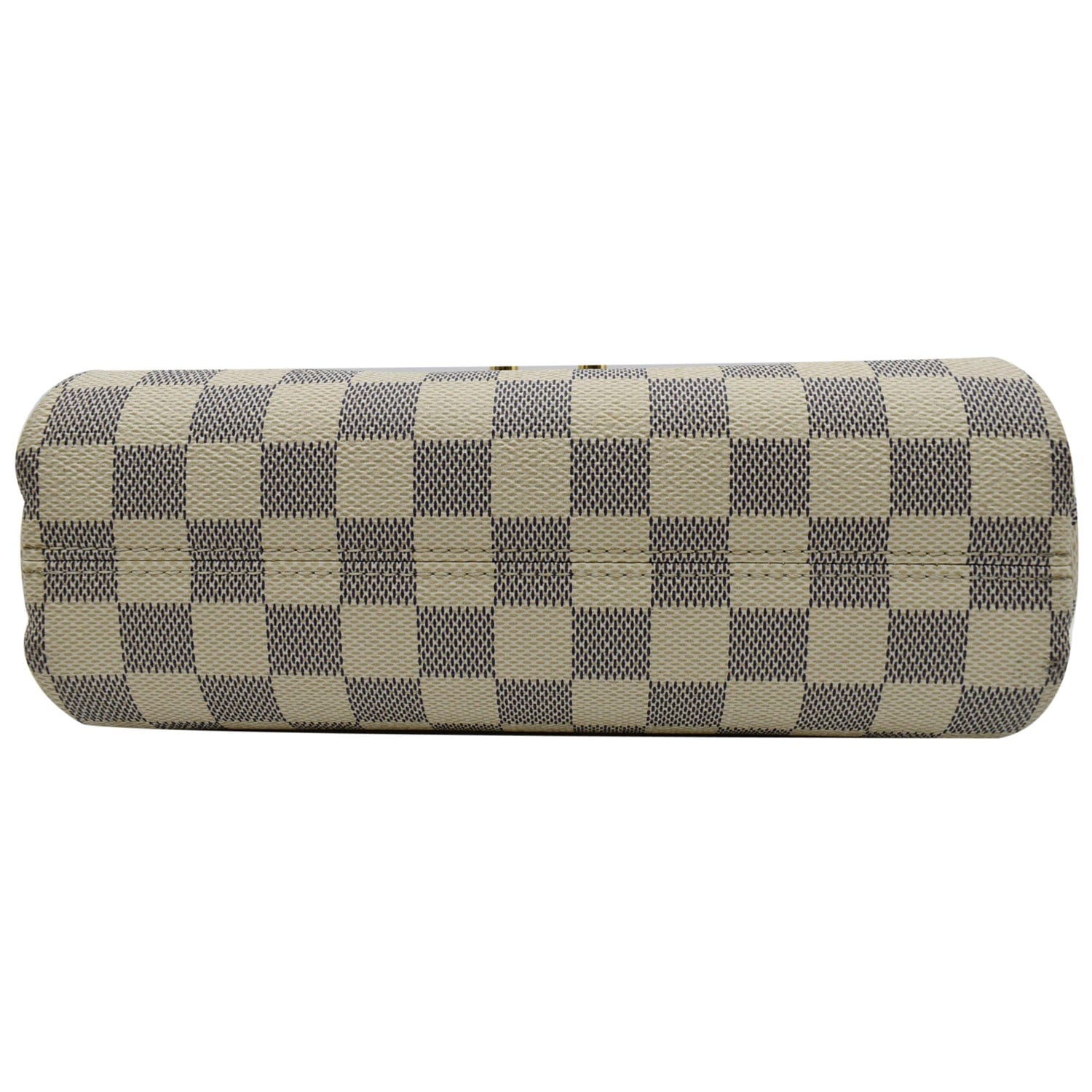 LOUIS VUITTON Croisette Damier Azur Shoulder Crossbody Bag White