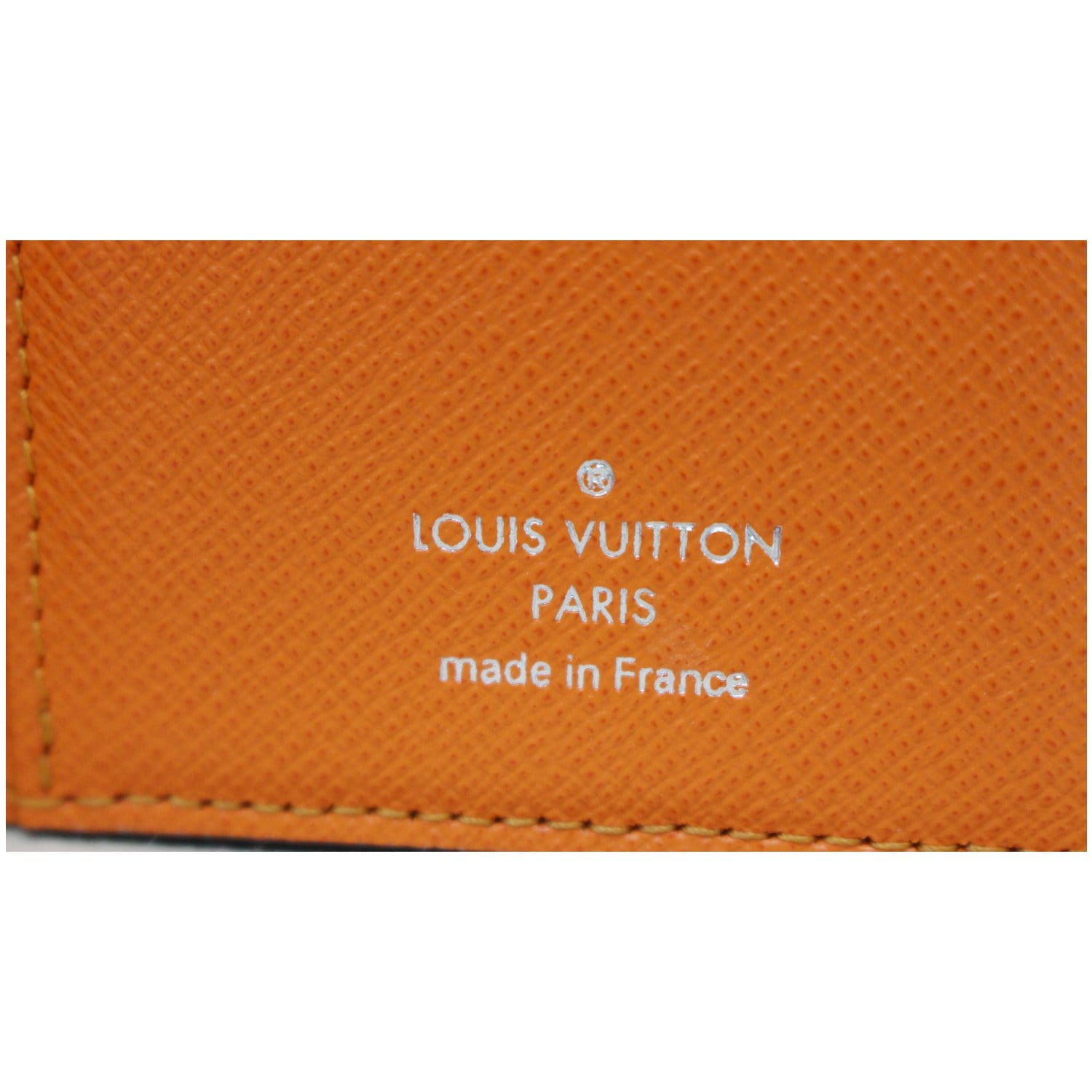 LOUIS VUITTON Damier Graphite Giant Pocket Organizer Wallet Orange - 10% OFF