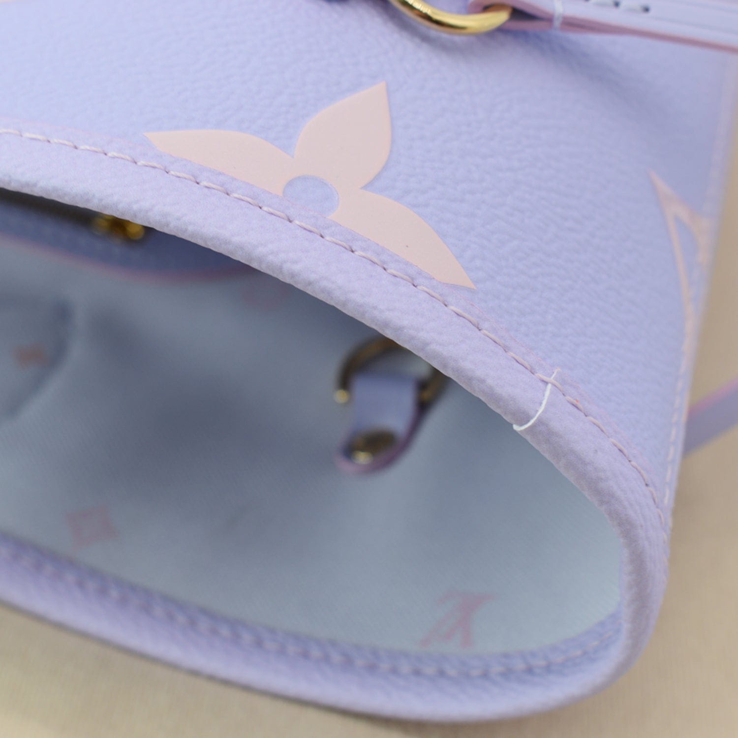 LOUIS VUITTON Neverfull MM Monogram Canvas Tote Bag Sunrise Pastel - New Year Deals